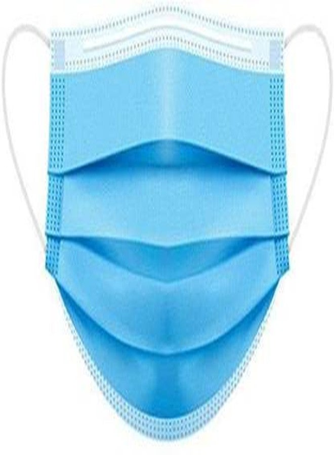 WELLSTAR قناع ويلستار مكون من 500 قطعة مع دبوس للأنف، قناع ثلاثي الطبقات - Image 1